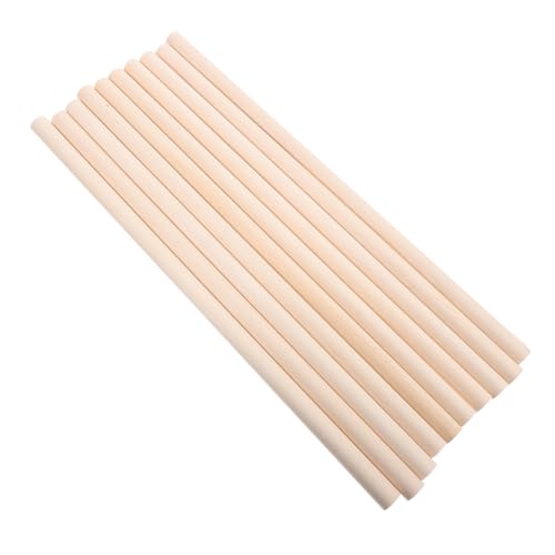 Abaodam 10Stücke Rhythmussticks Aus Holz Teiliges Percussion Instrument Musikstäbe Für Kreative Und Musikalisches Lernen Langlebig Und Stabil Für Musikunterricht von Abaodam