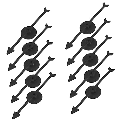 Abaodam 10Stücke Teiliges Drehradspinner Kit für DIY Partyspiele Wiederverwendbare Multiplikations Plattenspinne für Erwachsene Ausstattung für Fidget und Brettspiele Abaodam 10Stücke Teiliges Drehradspinner Kit für DIY Partyspiele Wiederverwendbare Multiplikations Plattenspinne für Erwachsene Ausstattung für Fidget und Brettspiele von Abaodam