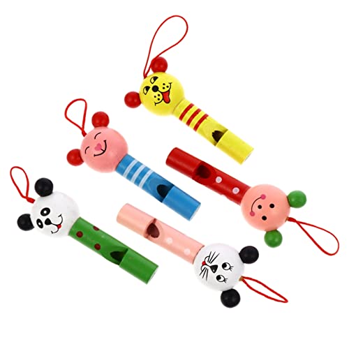 Abaodam 10Stücke Tierkopf Pfeifenspielzeug Lernspielzeug für Junge Mädchen Kreativität und Musikalität für Kindergarten und Zuhause von Abaodam