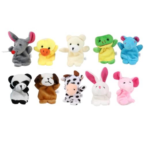Abaodam 10st Fingerpuppe Handpuppen Für Fingerspielzeug Für Puppenspielzeug Zum Geschichtenerzählen Eltern-Kind- Lernspielzeug Figuren Fingerspielzeug Stoff Abaodam 10st Fingerpuppe Handpuppen Für Fingerspielzeug Für Puppenspielzeug Zum Geschichtenerzählen Eltern-Kind- Lernspielzeug Figuren Fingerspielzeug Stoff von Abaodam