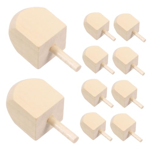 Abaodam 10st Hölzerner Kreisel Brotmatte Backmatte Kleine Dekoration Heimdekoration Aufkleber Dekoration Top-Dekoration Glühbirnen Extender Round Topf Blumentopf Heimwerken Khaki Lotusbaum Abaodam 10st Hölzerner Kreisel Brotmatte Backmatte Kleine Dekoration Heimdekoration Aufkleber Dekoration Top-Dekoration Glühbirnen Extender Round Topf Blumentopf Heimwerken Khaki Lotusbaum von Abaodam