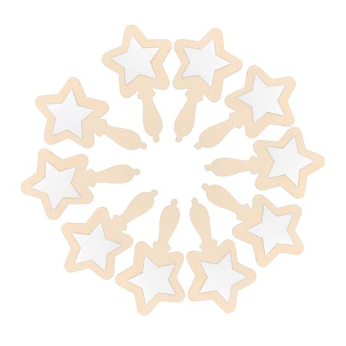 Abaodam Bruchsicherer Kinderspiegel Aus Holz 10er-Pack Unbemalte Spiegel Zum Basteln Vorschuldekor Kunstprojekte Abaodam Bruchsicherer Kinderspiegel Aus Holz 10er-Pack Unbemalte Spiegel Zum Basteln Vorschuldekor Kunstprojekte von Abaodam