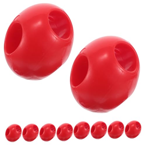 Abaodam 10st Kletternetz-seilschnalle Für Haltegriffe Kugelknöpfe Traktor-Joystick Spielplatzzubehör Zubehör Für Kinderspielhaus Fahrradtrainingsgriff Für Rot Plastik Abaodam 10st Kletternetz-seilschnalle Für Haltegriffe Kugelknöpfe Traktor-Joystick Spielplatzzubehör Zubehör Für Kinderspielhaus Fahrradtrainingsgriff Für Rot Plastik von Abaodam