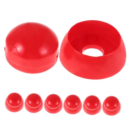 Abaodam Mutternabdeckungen Aus Kunststoff 10 Stück Für Spielplatzgeräte Rot Und Spiel von Abaodam