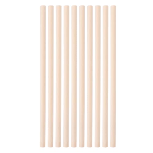 Abaodam Rhythmus-Stick Für Jungen Und Mädchen 10 Stück Hölzerne Musikinstrumente Für Jungen Und Mädchen Rhythmus-Musik-Sticks Spielzeug Pädagogisches Spielzeug von Abaodam