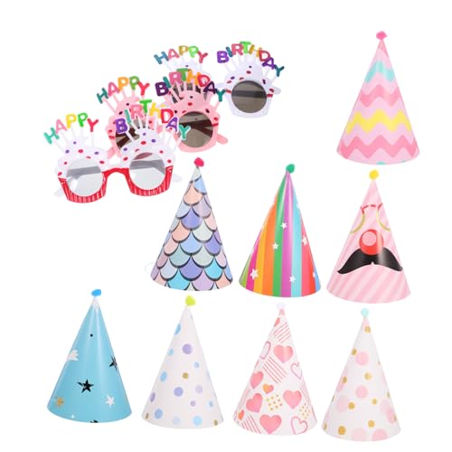 Abaodam 11St Geburtstagsfeier komisch aussehende Brille alles zum geburtstag sonnenbrille partytüten kindergeburtstag jumsuit alles zum geburtstag brille Partykegelhüte Abaodam 11St Geburtstagsfeier komisch aussehende Brille alles zum geburtstag sonnenbrille partytüten kindergeburtstag jumsuit alles zum geburtstag brille Partykegelhüte von Abaodam