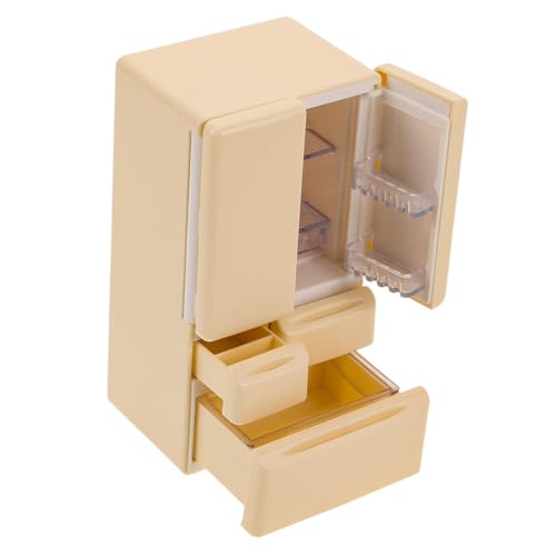Abaodam Miniatur-kühlschrank-Spielzeug Im Maßstab 1:12 Mini-küchenset Für Kinder Spielpuppenhaus Zubehör Bastelspielzeug Abaodam Miniatur-kühlschrank-Spielzeug Im Maßstab 1:12 Mini-küchenset Für Kinder Spielpuppenhaus Zubehör Bastelspielzeug von Abaodam