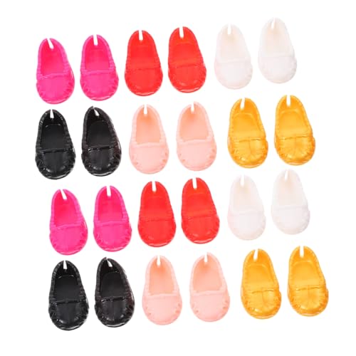 Abaodam 12 Paare Schuhe Anziehschuhe Spielzeugschuhe Mini-Schuh- Schuhe Damenpuppe Schuhe Puppen Outfit Puppen Dekoration Doll Schuhe Miniaturschuh Puppenschuh Plastik Abaodam 12 Paare Schuhe Anziehschuhe Spielzeugschuhe Mini-Schuh- Schuhe Damenpuppe Schuhe Puppen Outfit Puppen Dekoration Doll Schuhe Miniaturschuh Puppenschuh Plastik von Abaodam