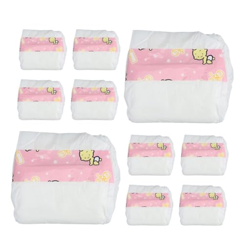 Abaodam 12-teiliges Puppen-windelset Ankleide-babypflege-simulationsspiel Spielzeugzubehör Für Kleinkinder Abaodam 12-teiliges Puppen-windelset Ankleide-babypflege-simulationsspiel Spielzeugzubehör Für Kleinkinder von Abaodam