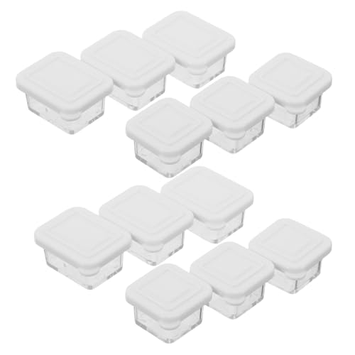 Abaodam 12 Sätze Teiliges Miniatur Puppenhaus Snackbox Transparente Kunststoff Aufbewahrungsboxen mit Mini Lebensmittellöffel Realistische Miniatur Küchenaccessoires für Kreatives Abaodam 12 Sätze Teiliges Miniatur Puppenhaus Snackbox Transparente Kunststoff Aufbewahrungsboxen mit Mini Lebensmittellöffel Realistische Miniatur Küchenaccessoires für Kreatives von Abaodam