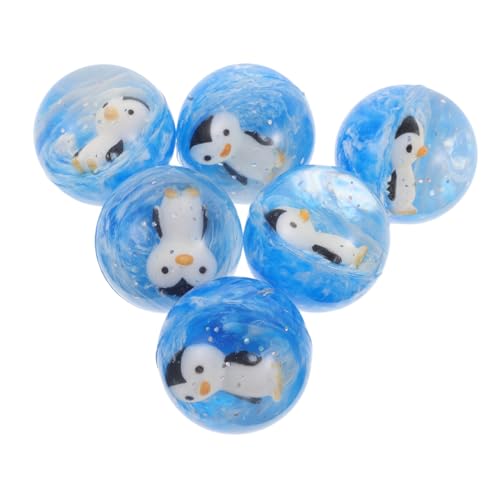 Abaodam 12 Stück Party-hüpfburgen Pinguin-hüpfburgen Hüpfburgen Für Kinder Dekorative Meerestiere Für Geburtstagsparty-gastgeschenke von Abaodam