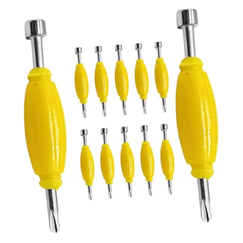 Abaodam 12 Stück Deck-Werkzeuge Reparieren Yellow Plastik von Abaodam