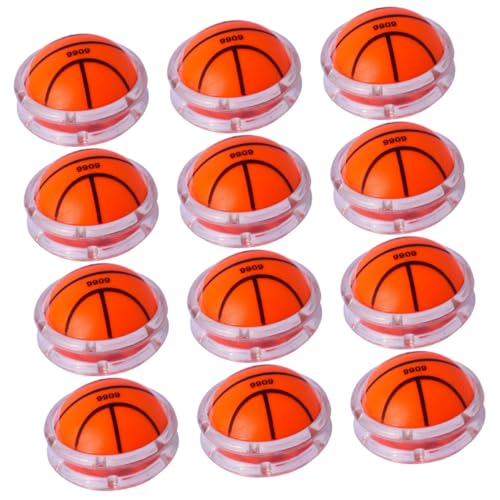 Abaodam 12 Stück Fledermaus Jo Jo Zappelball Basketball Jo Jo Bällebad Bälle Hüpfbälle Jo Jo Ball Fußball Jo Jo Ball Bällebad Bälle Für Bällebad Gartenspielzeug Kunststoff von Abaodam