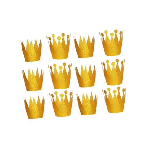 Abaodam 12 Stück Geburtstag Kronkorken Prinz Kronenhut geburtstag kopfbedeckung Geburtstagsparty-Kappe Partyhut haarband party sachen Partyhüte Partyzubehör goldfarbe kleine Krone Golden Abaodam 12 Stück Geburtstag Kronkorken Prinz Kronenhut geburtstag kopfbedeckung Geburtstagsparty-Kappe Partyhut haarband party sachen Partyhüte Partyzubehör goldfarbe kleine Krone Golden von Abaodam