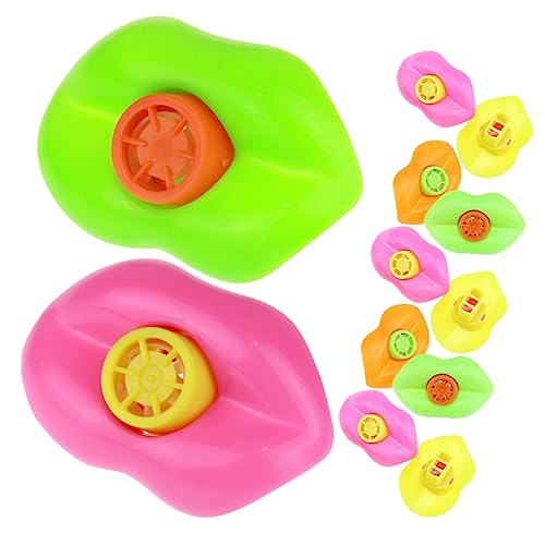 Abaodam 12 Stück Kinderpfeifen Lustige Musikspielzeuge für Partys Frühkindliche Erziehung Bunte Pfeifen für Jungen und Mädchen Musikalität Zufällige Farbe Zufällige Farbe von Abaodam