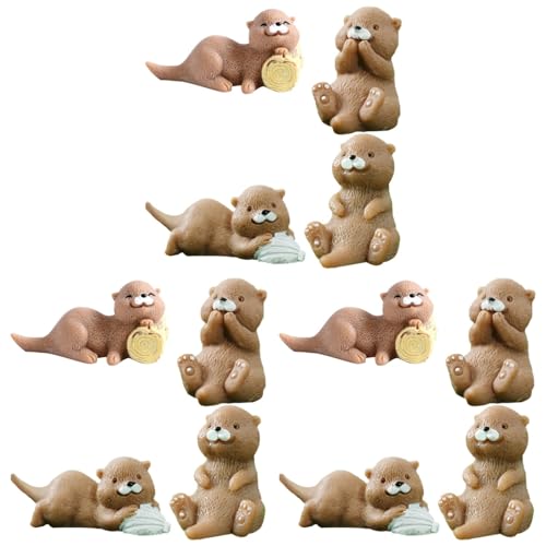 Abaodam 12 Stück Mikro Landschaft Otter Miniatur Harz Otter Mikro Otter Harz Miniatur Otter Otter Ornament Miniatur Otter Figur Miniatur Otter Statue Mini Otter Figuren Abaodam 12 Stück Mikro Landschaft Otter Miniatur Harz Otter Mikro Otter Harz Miniatur Otter Otter Ornament Miniatur Otter Figur Miniatur Otter Statue Mini Otter Figuren von Abaodam