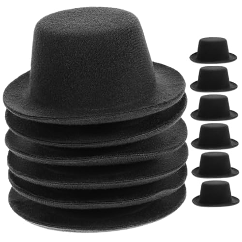 Abaodam 12 Stück Mini Cowboyhut Partyhüte Puppenzubehör Cowboyhut Für Herren Strasshut Strohhut Kinderhut Brauthut Cowgirlhut Ornamente Minihüte Für Party Stoff Schwarz Abaodam 12 Stück Mini Cowboyhut Partyhüte Puppenzubehör Cowboyhut Für Herren Strasshut Strohhut Kinderhut Brauthut Cowgirlhut Ornamente Minihüte Für Party Stoff Schwarz von Abaodam