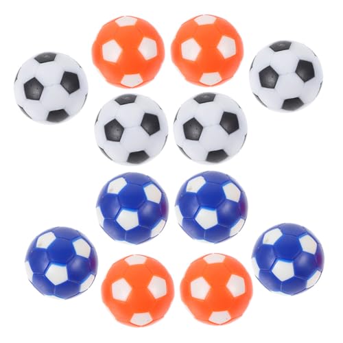 Abaodam Fußball Für Tischfußball 12 Stücke Mini Schreibtisch Fußball Spiel Ersatz Harte Glatte HIPS Material von Abaodam