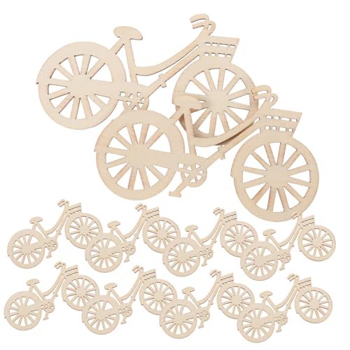 Abaodam 12 Stück Miniatur Fahrräder Teiliges aus Deko Modelle für Puppenhaus Kreative Fahrrad Spielzeuge zur Verschönerung von Wohnräumen und Fotodekoration von Abaodam