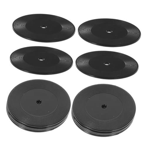 Abaodam Hübsches Mini-hausdekor 12 Miniatur-Vinyl-schallplatten Perfekt Für Miniatur-Spielzeug Und Puppenzubehör Auf Dem Schreibtisch Abaodam Hübsches Mini-hausdekor 12 Miniatur-Vinyl-schallplatten Perfekt Für Miniatur-Spielzeug Und Puppenzubehör Auf Dem Schreibtisch von Abaodam