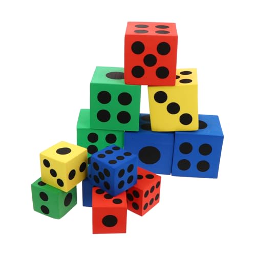 Abaodam 12 Stück Schaumwürfel catchring le suppleant tiegerkostuem Party Games Chaps Partywürfel Punkte Würfel Spiel Punktwürfel Partyspielwürfel Würfelspiel Würfeln Eva Abaodam 12 Stück Schaumwürfel catchring le suppleant tiegerkostuem Party Games Chaps Partywürfel Punkte Würfel Spiel Punktwürfel Partyspielwürfel Würfelspiel Würfeln Eva von Abaodam