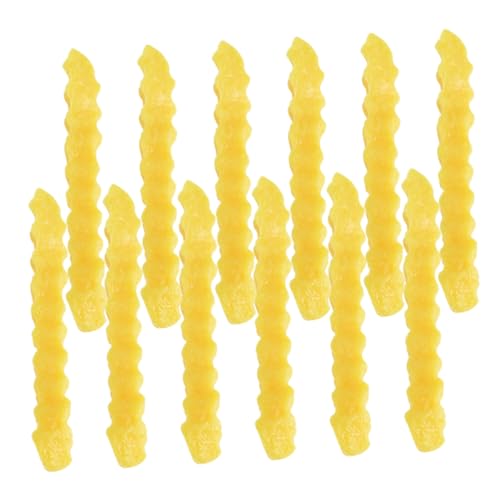 Abaodam 12 Stück Simulierte Gewellte Pommes Frites Quest Kartoffelmodelle Pommes Frites Modell Lebensmittelmodell Simulation Pommes Frites Pommes Frites Gefälschte Pommes Frites Abaodam 12 Stück Simulierte Gewellte Pommes Frites Quest Kartoffelmodelle Pommes Frites Modell Lebensmittelmodell Simulation Pommes Frites Pommes Frites Gefälschte Pommes Frites von Abaodam