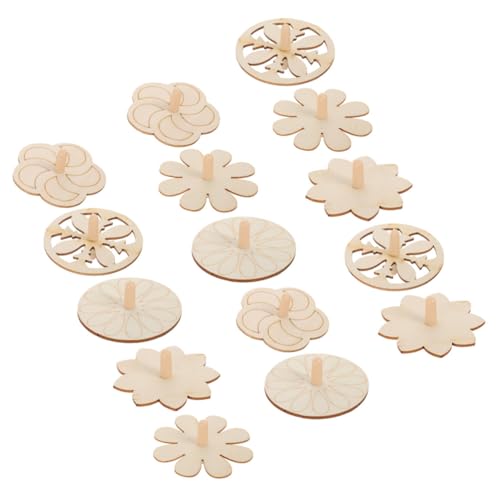 Abaodam 12 Stück Teiliges DIY Holzkreisel Bunte Unvollendete Gyroskop Bastelsets für Kreative Partyspiele Geschenkidee für Jungen und Mädchen Fördert Balance und Fantasie Abaodam 12 Stück Teiliges DIY Holzkreisel Bunte Unvollendete Gyroskop Bastelsets für Kreative Partyspiele Geschenkidee für Jungen und Mädchen Fördert Balance und Fantasie von Abaodam