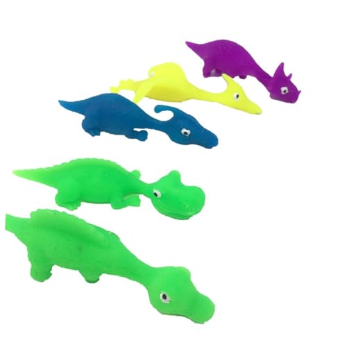 Abaodam 12 Stück Teiliges Dinosaurier Finger Elastisch und Fliegend TPR Material Farblich Sortiert Kindersicheres Stretch für Partygeschenke und Kindergeburtstag Zufällige Zufällige Farbe Abaodam 12 Stück Teiliges Dinosaurier Finger Elastisch und Fliegend TPR Material Farblich Sortiert Kindersicheres Stretch für Partygeschenke und Kindergeburtstag Zufällige Zufällige Farbe von Abaodam