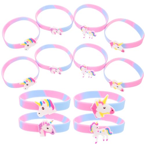 Abaodam 12 Stück Teiliges Einhorn Armband aus Langlebigem PVC Komfortabel und Hautfreundlich als Geburtstags und Einhorn Mottoparty Mitgebsel für Partyveranstaltungen Abaodam 12 Stück Teiliges Einhorn Armband aus Langlebigem PVC Komfortabel und Hautfreundlich als Geburtstags und Einhorn Mottoparty Mitgebsel für Partyveranstaltungen von Abaodam