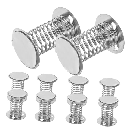 Abaodam 12 Stück Teiliges Federbasis Wackelkopf DIY Basteln mit Doppelseitigem Kleber Schwingende Puppenbasis für Auto Armaturenbrett Vielseitige Dekoration für Zuhause und Büro von Abaodam