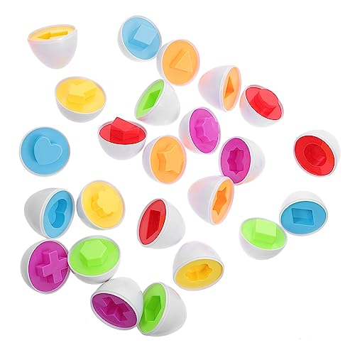 Abaodam 12 Stück Teiliges Lernspielzeug für Farben und Formen Matching Eier für Frühe Bildung Kognitive Entwicklung und Motorische Fähigkeiten Sicher und Kinderfreundlich Abaodam 12 Stück Teiliges Lernspielzeug für Farben und Formen Matching Eier für Frühe Bildung Kognitive Entwicklung und Motorische Fähigkeiten Sicher und Kinderfreundlich von Abaodam
