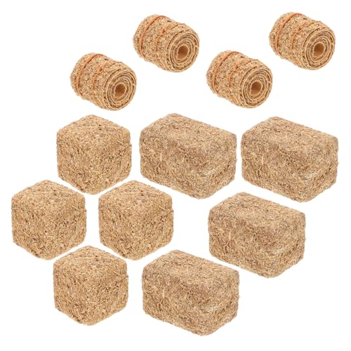 Abaodam 12 Stück Teiliges Mini Heuballen Realistisch Gestaltete Strohballen aus Holz Wetterfest für Innen Außen Dekorative Miniatur Heufiguren für Puppenhaus und Modellbau Vielseitig Abaodam 12 Stück Teiliges Mini Heuballen Realistisch Gestaltete Strohballen aus Holz Wetterfest für Innen Außen Dekorative Miniatur Heufiguren für Puppenhaus und Modellbau Vielseitig von Abaodam