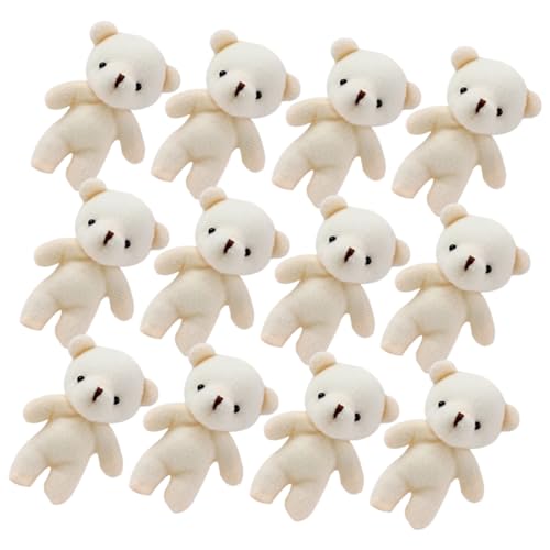 Abaodam 12 Stück Teiliges Mini Plüschtier Bär Anhänger aus Sicherem Material Niedliche Kleine Kuscheltier Deko für Puppenhaus DIY Bastelzubehör und Geburtstags Gastgeschenke Abaodam 12 Stück Teiliges Mini Plüschtier Bär Anhänger aus Sicherem Material Niedliche Kleine Kuscheltier Deko für Puppenhaus DIY Bastelzubehör und Geburtstags Gastgeschenke von Abaodam