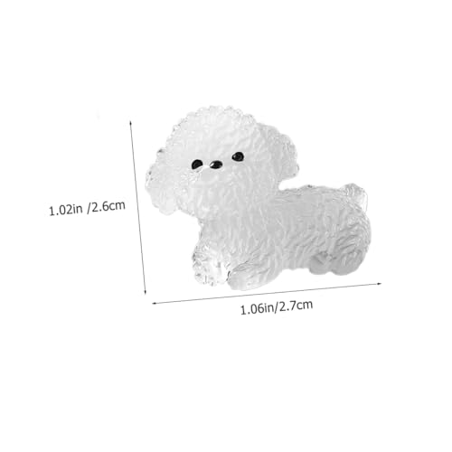 Abaodam 12 Stück Teiliges Mini Resin Hunde Figuren Leuchtend im Dunkeln Detailreiche Kleine Hundeminiaturen für Garten Balkon Auto Realistische Bunte Mikro Landschafts Deko Abaodam 12 Stück Teiliges Mini Resin Hunde Figuren Leuchtend im Dunkeln Detailreiche Kleine Hundeminiaturen für Garten Balkon Auto Realistische Bunte Mikro Landschafts Deko von Abaodam