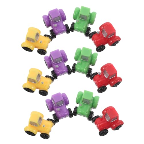 Abaodam 12 Stück Teiliges Miniatur Harz Fahrzeug Figuren Bunt Vielseitige Mini Bauernhof Fahrzeuge für Puppenhaus Mikro-Landschaft und Feengarten Dekoration Kreative Tisch-szenerie Abaodam 12 Stück Teiliges Miniatur Harz Fahrzeug Figuren Bunt Vielseitige Mini Bauernhof Fahrzeuge für Puppenhaus Mikro-Landschaft und Feengarten Dekoration Kreative Tisch-szenerie von Abaodam