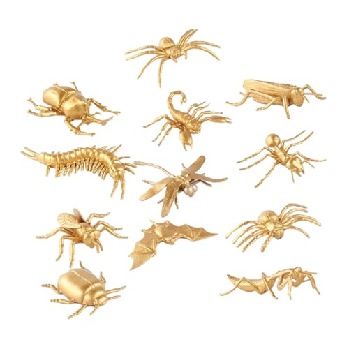 Abaodam 12 Stück Teiliges Realistische Insektenfiguren Bildungsmodelle für Kognitive Entwicklung für Lernen und Dekoration aus Sicherem Wiederverwendbarem Abaodam 12 Stück Teiliges Realistische Insektenfiguren Bildungsmodelle für Kognitive Entwicklung für Lernen und Dekoration aus Sicherem Wiederverwendbarem von Abaodam