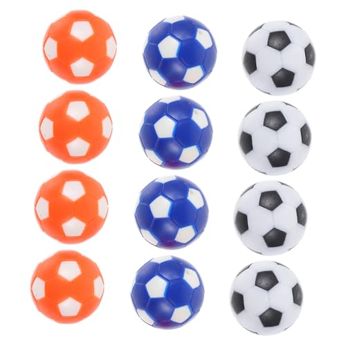 Abaodam 12 Stück Teiliges Tischfußball Ersatzball Mini Fußballbälle aus Langlebigem HIPS Material Farbig Gemischt Passend für Standard Tischkicker Spiele Abaodam 12 Stück Teiliges Tischfußball Ersatzball Mini Fußballbälle aus Langlebigem HIPS Material Farbig Gemischt Passend für Standard Tischkicker Spiele von Abaodam