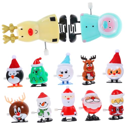 Abaodam 12 Stück Teiliges Weihnachts Aufziehspielzeug mit für Bunte Lustige Cartoon Figuren Batteriefrei Fördert Koordination und Fantasie Party Mitgebsel Abaodam 12 Stück Teiliges Weihnachts Aufziehspielzeug mit für Bunte Lustige Cartoon Figuren Batteriefrei Fördert Koordination und Fantasie Party Mitgebsel von Abaodam