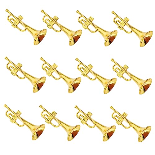 Abaodam 12 Stück Teiliges Weihnachtsbaum Dekorationsset mit Musikinstrumenten Modellen für DIY Garland und Puppenhaus für Festliche Anlässe und Kreatives Basteln Abaodam 12 Stück Teiliges Weihnachtsbaum Dekorationsset mit Musikinstrumenten Modellen für DIY Garland und Puppenhaus für Festliche Anlässe und Kreatives Basteln von Abaodam