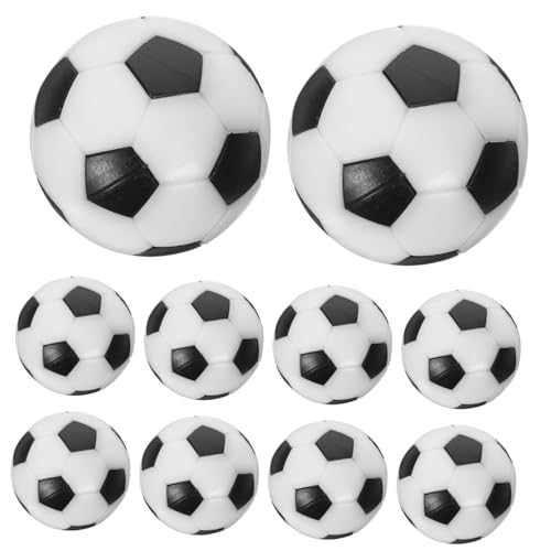 Abaodam 12 Stück Tischfußball Ersatz Fußballspielzeug Größe Mini -Foosball -Bälle Miniatur Tischbälle Fußballspielzubehör Kleiner Fußball Spielzeugfußball Mini -Fußbälle Schwarz Abaodam 12 Stück Tischfußball Ersatz Fußballspielzeug Größe Mini -Foosball -Bälle Miniatur Tischbälle Fußballspielzubehör Kleiner Fußball Spielzeugfußball Mini -Fußbälle Schwarz von Abaodam