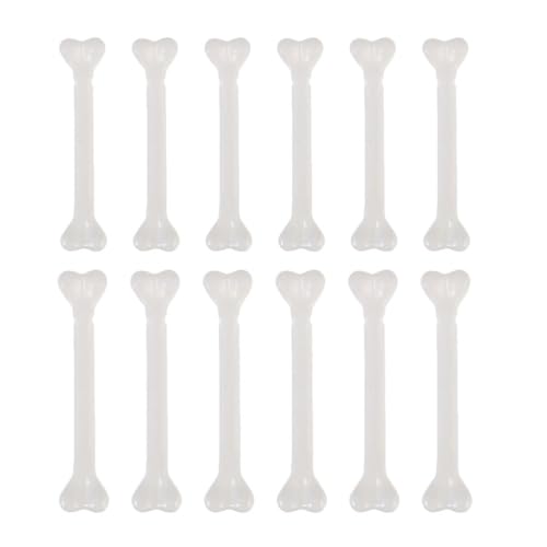 Abaodam 12 Stücke Gefälschte Menschliche Knochen Gefälschte Körper Teile Halloween Horror Prop Kunststoff Knochen Trick Requisiten Halloween Dekorationen von Abaodam