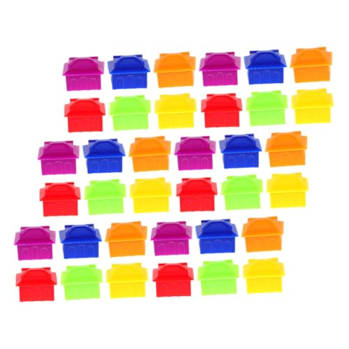 Abaodam 120 Stück Monopol Schachfiguren Spielmarken Zubehör für Brettspiele leeres Spiel schachfiguren Set brettspiel zubehör Brettspiel-Ersatzhaus Ersatzzubehör für Schachspiele Plastik Abaodam 120 Stück Monopol Schachfiguren Spielmarken Zubehör für Brettspiele leeres Spiel schachfiguren Set brettspiel zubehör Brettspiel-Ersatzhaus Ersatzzubehör für Schachspiele Plastik von Abaodam