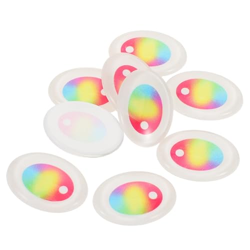 Abaodam 120 Stück Teiliges Bunte Realistische Puppenaugen aus Sichere Hochsimulierte Augen für Plüschtiere Handgefertigte Stofftiere und DIY Bastelprojekte von Abaodam