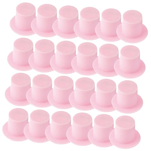 Abaodam 120 Stück Zylinderhüte Bastelbedarf für Weihnachtsfeiern Diy Deko für Kinderpartys Handgemachte Spielzeugaccessoires von Abaodam