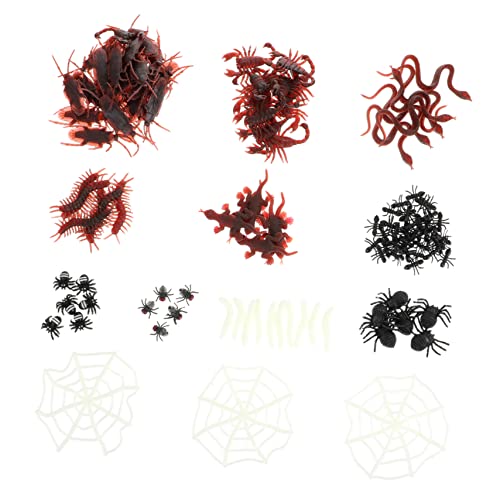 Abaodam 128 Stück Halloween Streichspielzeug Realistische Spinnen für Gruselige Deko und Scherze für Halloween Partys Schaurige Requisiten Abaodam 128 Stück Halloween Streichspielzeug Realistische Spinnen für Gruselige Deko und Scherze für Halloween Partys Schaurige Requisiten von Abaodam