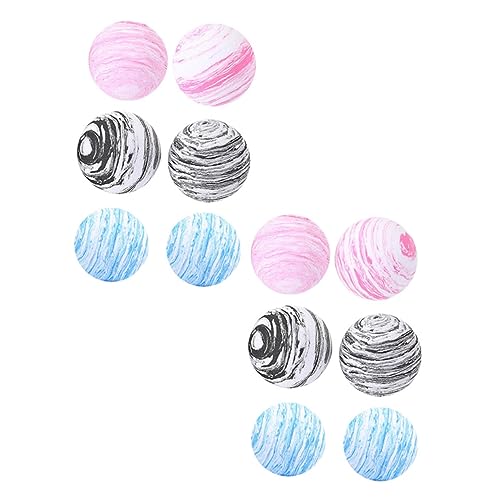 Abaodam 12St Hüpfender Ball kleine Hüpfbälle federnd große Hüpfbälle Hüpf-Partyspiel Toys spielsachen für flummiset Bälle abprallen Lassen springende Bälle Eva von Abaodam