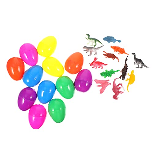 Abaodam 12St Ostereier activity für kinder adventsgeschichten kinder Eierspielzeug aus Kunststoff Osterspielzeug für Kinder Spielzeuge Kinderspielzeug Osterfest-Ei Festival-Ei Füllung von Abaodam