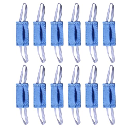 Abaodam 12St Spielzeugmaske für kinderspielzeug Spielzeugkrankenschwester Spielzeugdoktor weinachtsgeschenke Minipuppenmaske Puppe Gesichtsmaske Mini-Maske Stoff Blue von Abaodam