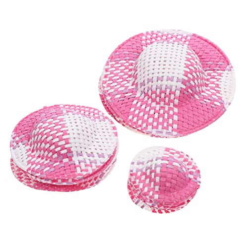 Abaodam 12 Stücke Mini Gestreiften Sonnenhut Für Puppe Modische Mini Hut Für Puppe Decor Baby Puppe Sachen Spielzeug Abaodam 12 Stücke Mini Gestreiften Sonnenhut Für Puppe Modische Mini Hut Für Puppe Decor Baby Puppe Sachen Spielzeug von Abaodam