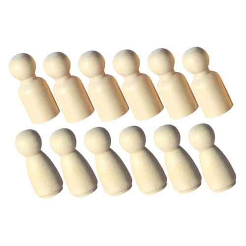 Abaodam 12Stücke DIY Holzfiguren Teiliges Puppenhaus Zubehör für Sandtisch Dekoration Kreative Handwerksprojekte und Fantasievolles aus Langlebigem Holz Gefertigt Abaodam 12Stücke DIY Holzfiguren Teiliges Puppenhaus Zubehör für Sandtisch Dekoration Kreative Handwerksprojekte und Fantasievolles aus Langlebigem Holz Gefertigt von Abaodam